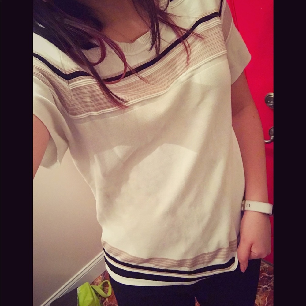 BR SS White Top - XL